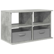 Supporto TV | Armadietto TV | Mobile Porta TV con cassetto Grigio cemento 79 x 40 x 48 cm