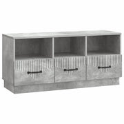 Mobile TV con cassetto Grigio Cemento 102 x 34,5 x 47 cm