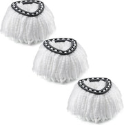Mop-vervangingskoppen per spin-mop, compatibili con tutti i vloermop spin-mop, spin-mopkop, 3 pezzi