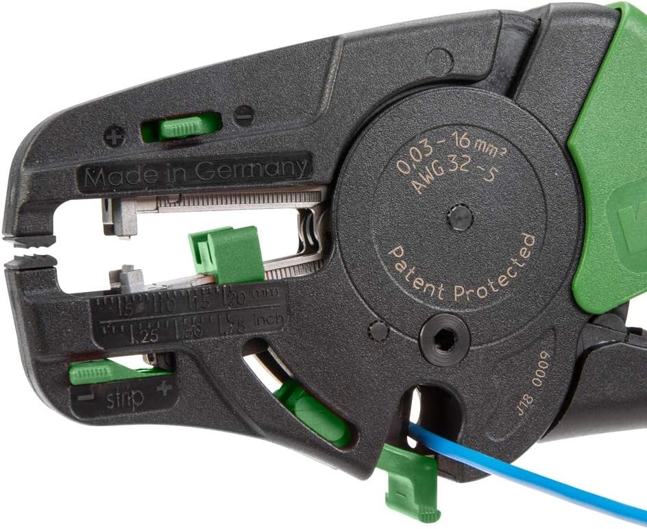 Pinza spelafili Quickstrip Vario 206-1125 | per 0,03 mm² – 16 mm², spelatura rapida e precisa di conduttori sottili e massicci