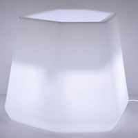 Vaso Luminoso da Giardino a LED 56x49x43 cm in Resina 5W Magnolia Bianco Freddo
