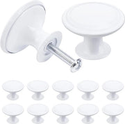 24 pezzi di lente vintage eleganti - stile antico - maniglie per armadi a muro - maniglie per porte di 30 mm a forma rotonda