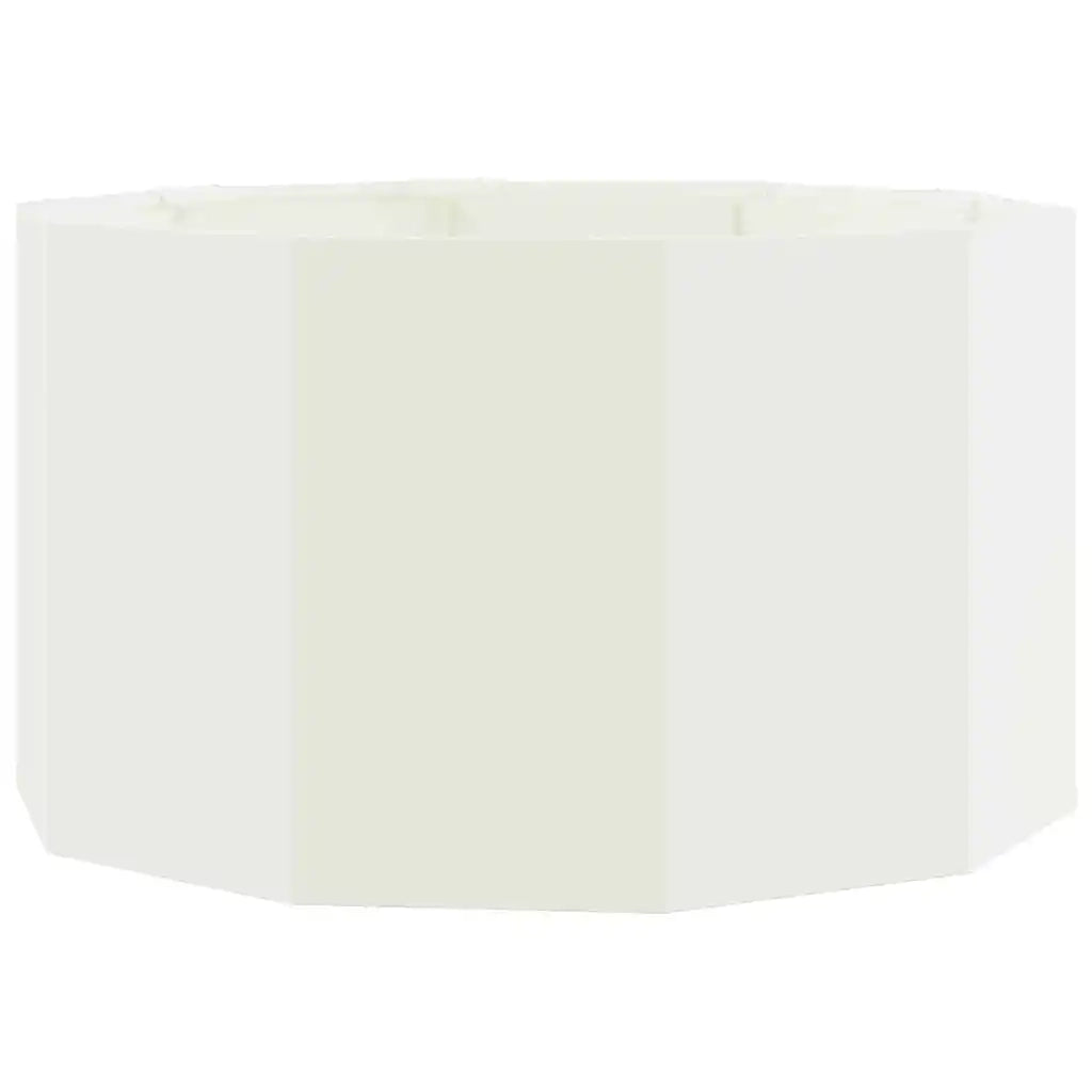 Fioriera Bianco 90 x 90 x 50 cm Acciaio 883753