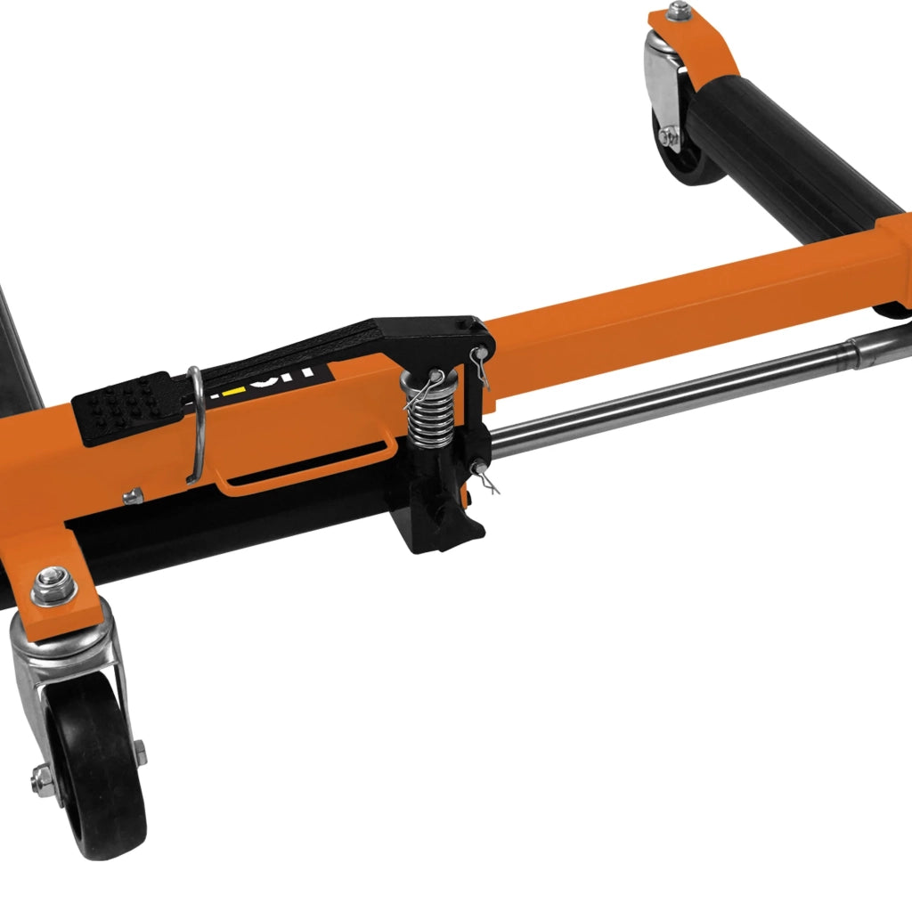 Pattini di Posizionamento Veicolo x 4 Sollevatore Idraulico Carrello Ruota 680kg Cad.