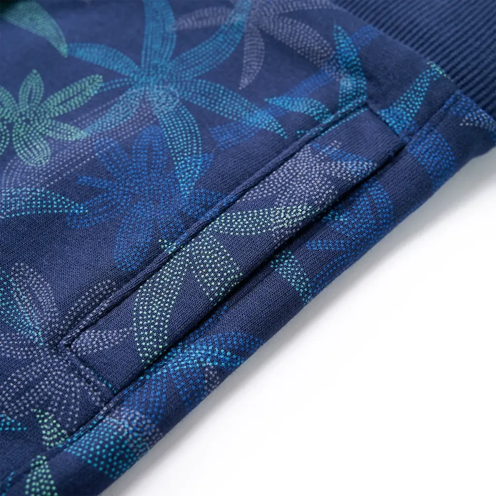 Pantaloncini per Bambini con Coulisse Blu Marino 116 CFW5652578
