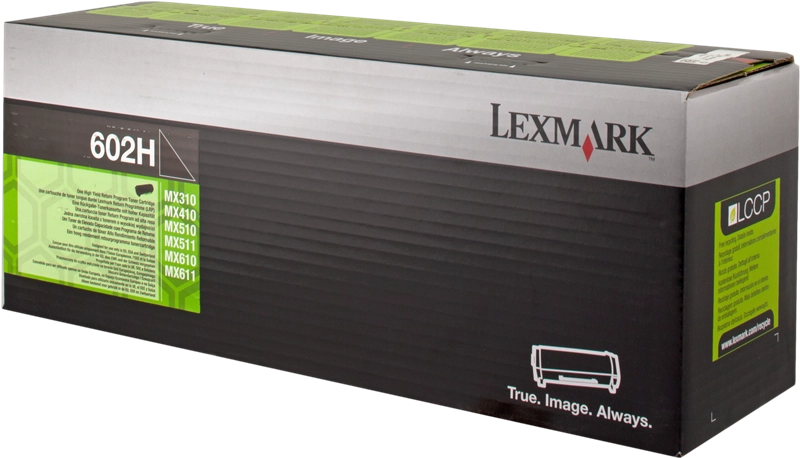 ORIGINAL Lexmark toner nero 602H 60F2H00 ~10000 Seiten cartuccia di stampa riutilizzabile