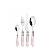 ALADDIN Ghiera Argento Anticato, Posate Set 24 Pz, Scatola