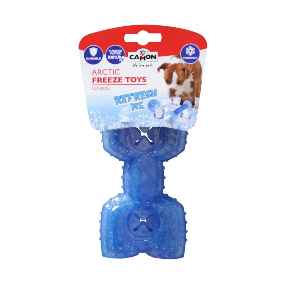 Trade Shop - Gioco Per Animali Domestici Cane Cani Freezerino Rinfrescante A Forma Di Osso -