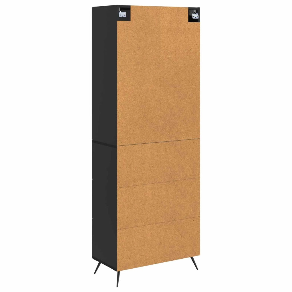 Set di armadi 2 pcs Nero 66 x 34,5 x 90 cm Legno ingegnerizzato 3416881