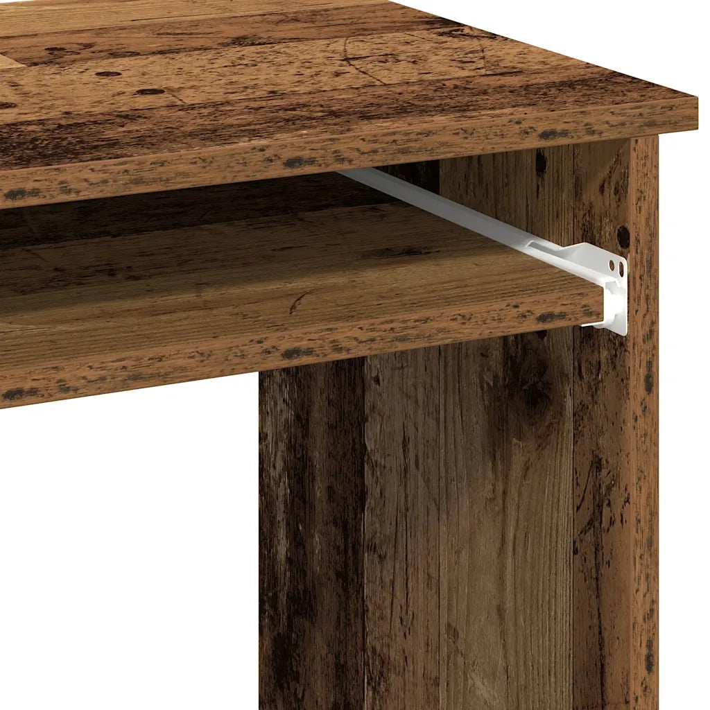 Scrivania Mensole Legno Vecchio 84x40x78 cm Legno Multistrato