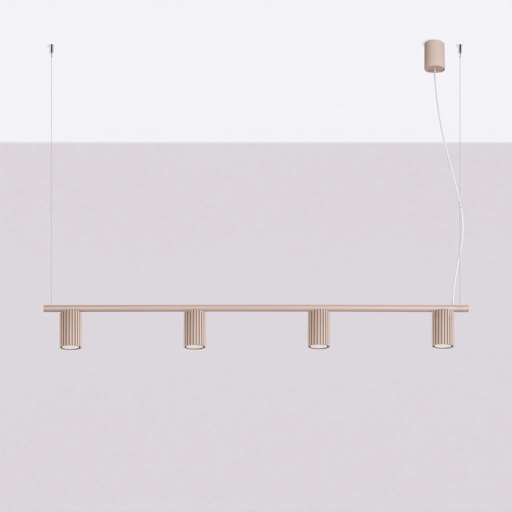 Lampadario KARBON 4 taupe