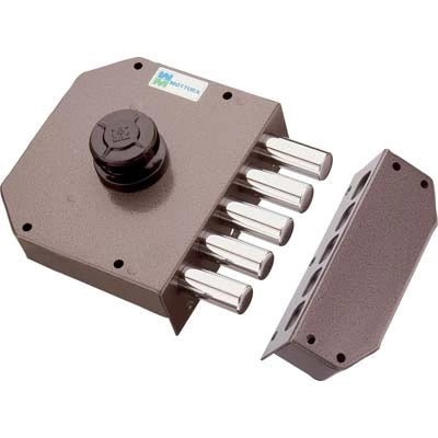 SERRATURA LEGNO APPLICARE 30601 MOTTURA  C.POMPA M4+POMOLO E.MM 63 SX