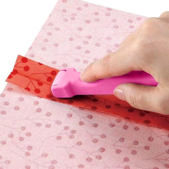 Accessori per cucito portatile per adulti - grande madre, nonna - per tessuti, tappeti, tende e pelle (rosso)