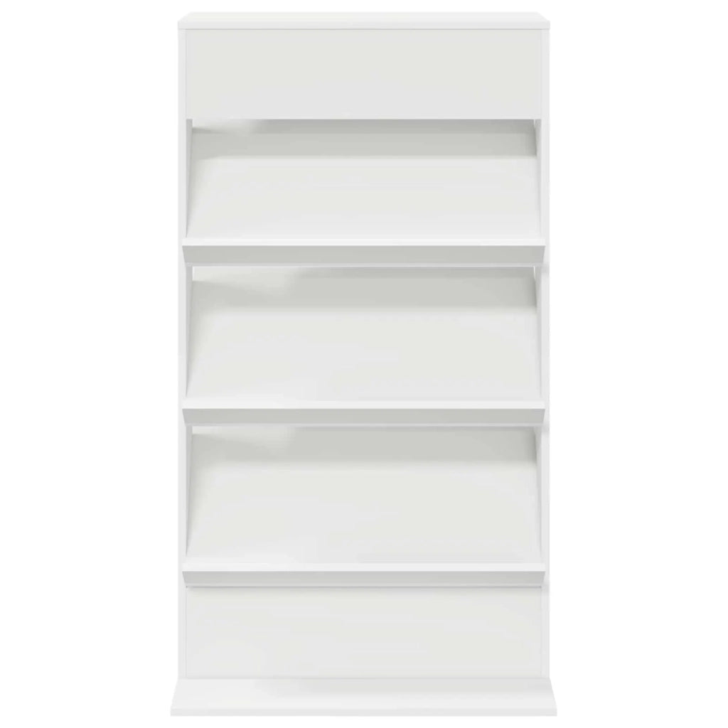 Scaffale per riviste Bianco 70 x 41 x 126 cm
