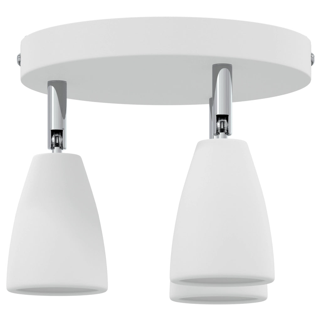 Faretto da Soffitto 3 Vie Regolabile Bianco GU10