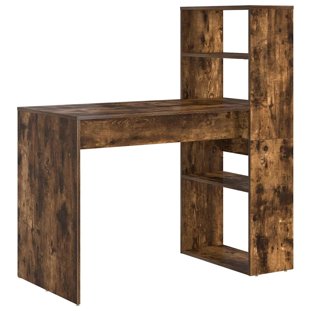 Scrivania Rovere fumé 113 x 54 x 120 cm Legno multistrato 869278