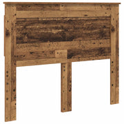 Testiera | Testata con Testiera | Testata Legno vecchio 120 cm Legno multistrato
