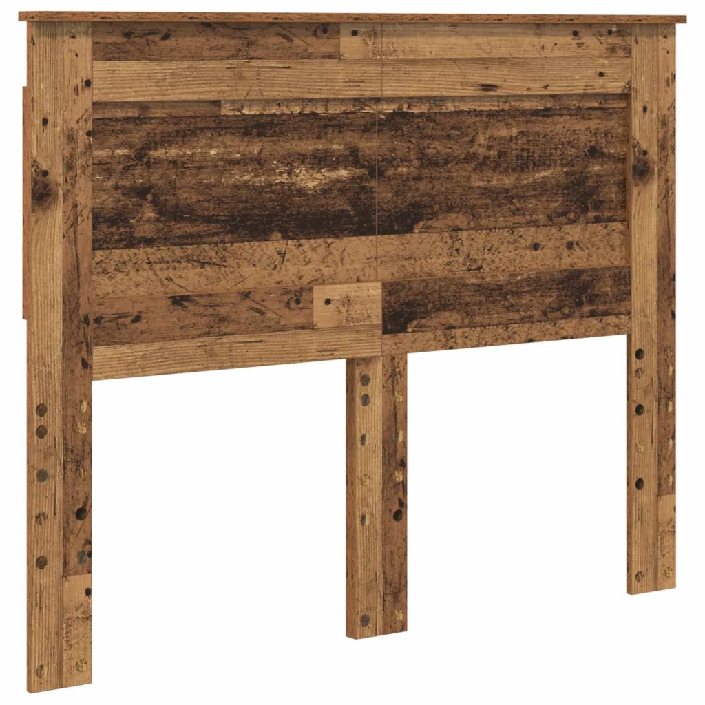 Testiera | Testata con Testiera | Testata Legno vecchio 120 cm Legno multistrato
