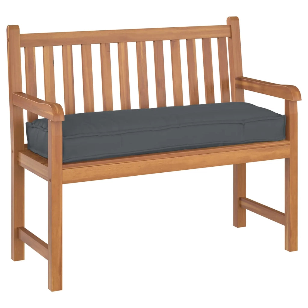 Cuscino Antracite 120 x 40 x 8 cm Tessuto Oxford 42001638
