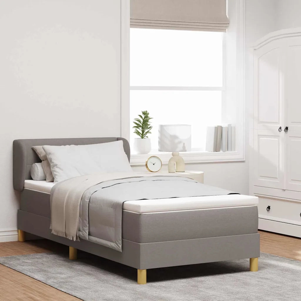 Letto a molle con materasso Talpa 100 x 200 cm Tessuto 3340203