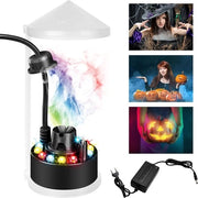 Riduttore di fumo mini con 12 led a led a led, protezione della mano, 350 ml/ora, per Halloween.