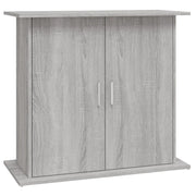 Supporto Acquario 81x36x73cm in Legno Multistrato Grigio Sonoma CFW8025845