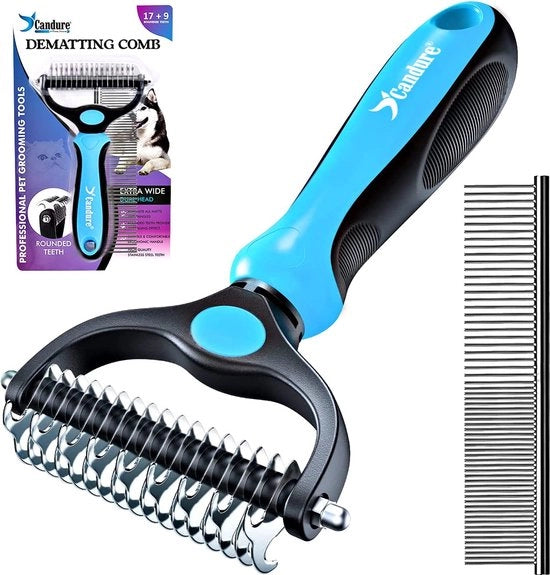 Racchetto per rimuovere pelo morto - Pet combs Rimuovi e pulisci i peli morti - Racchetto per peli morti, spazzola per peli riciclabile