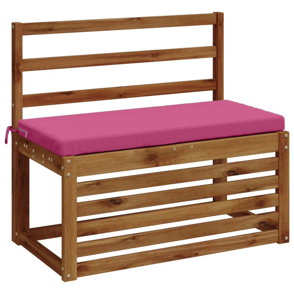 Cuscino per panchina SOEST 100% Poliestere Rosa 80 x 40 x 5 cm 948722