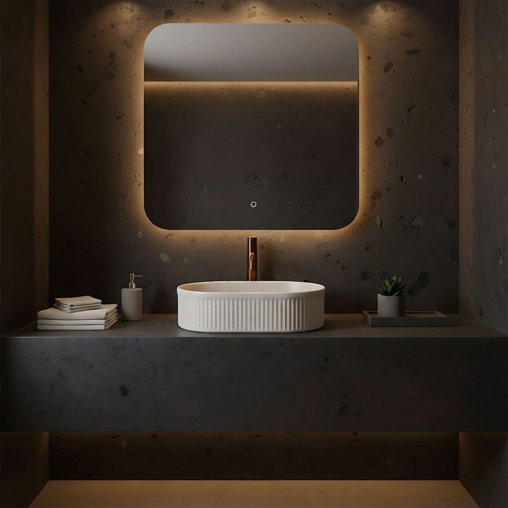 Lavabo Da Appoggio Rea Vanda Sandy