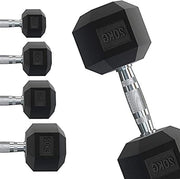 Halter quadrato con rivestimento in gomma - professionale e ergonomico - 8 kg