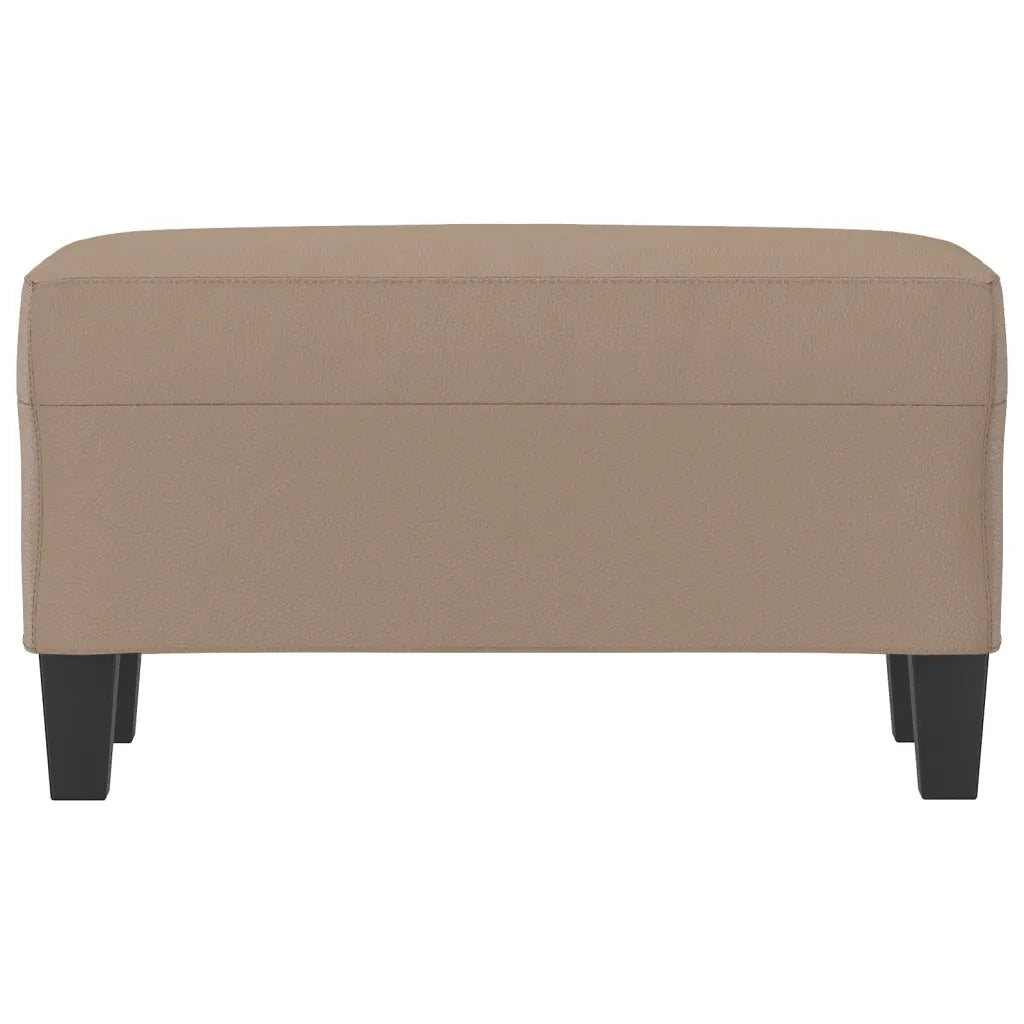 Panca-Sgabello Cappuccino 70x35x41 cm in Similpelle 141279
