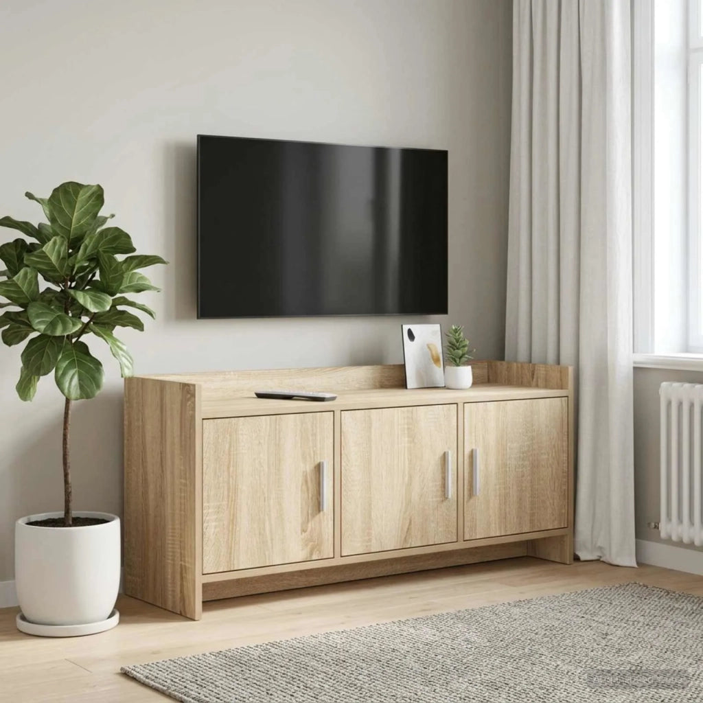 Mobile TV 102 x 33 x 47 cm Rovere Sonoma Legno ingegnerizzato 8011189