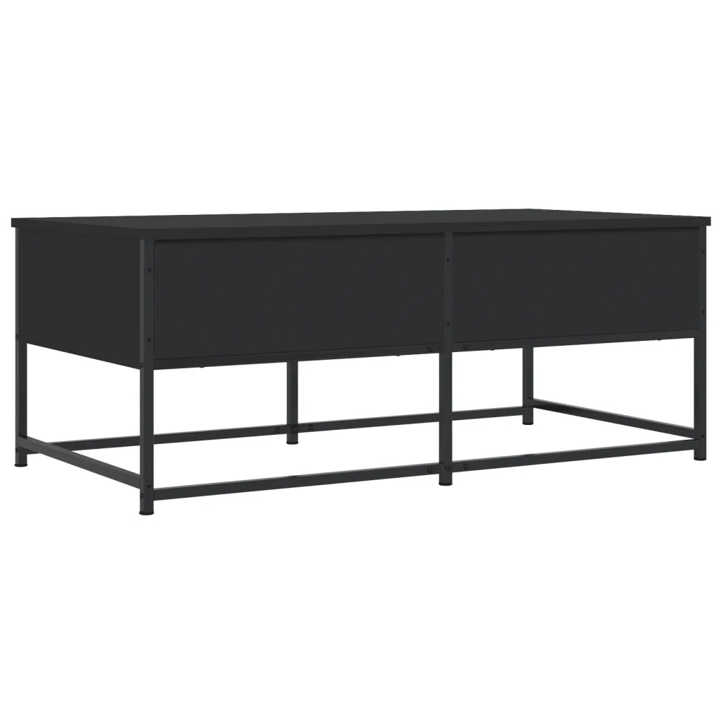 Tavolino da salotto | Tavolino da caff¨¨ | Tavolino da Soggiorno Nero 100x51x40 cm in Legno Multistrato