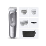 Braun Series 7 BG7550 Rasoio Elettrico Regolabarba e Groomer Corpo Grigio
