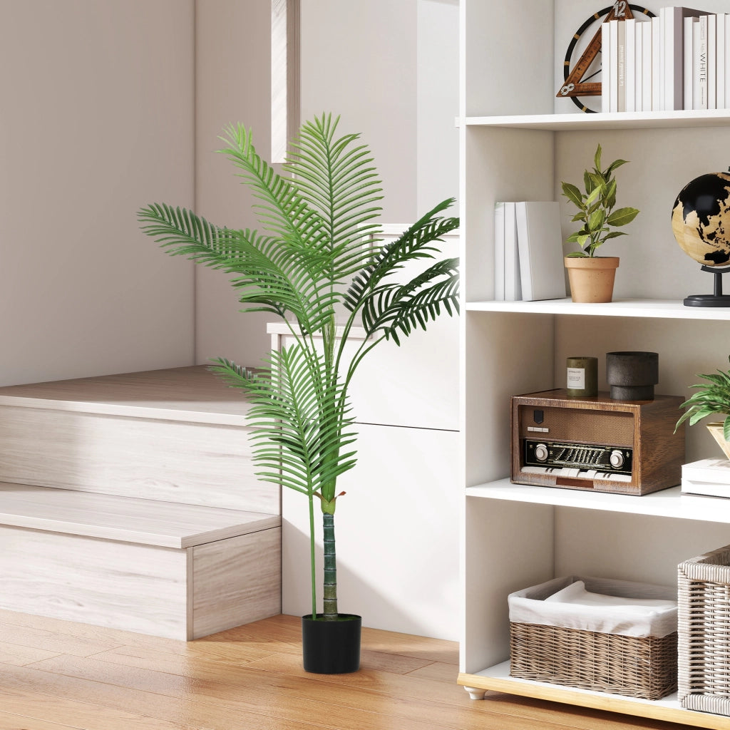 Pianta Finta Palma Areca ¨C Zephmum ¨C 150 cm Verde con Vaso