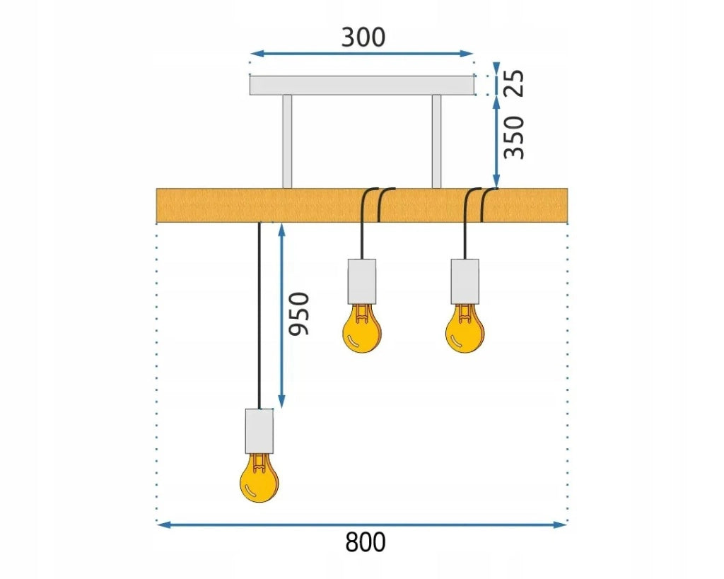 Lampada APP973-3CP Line