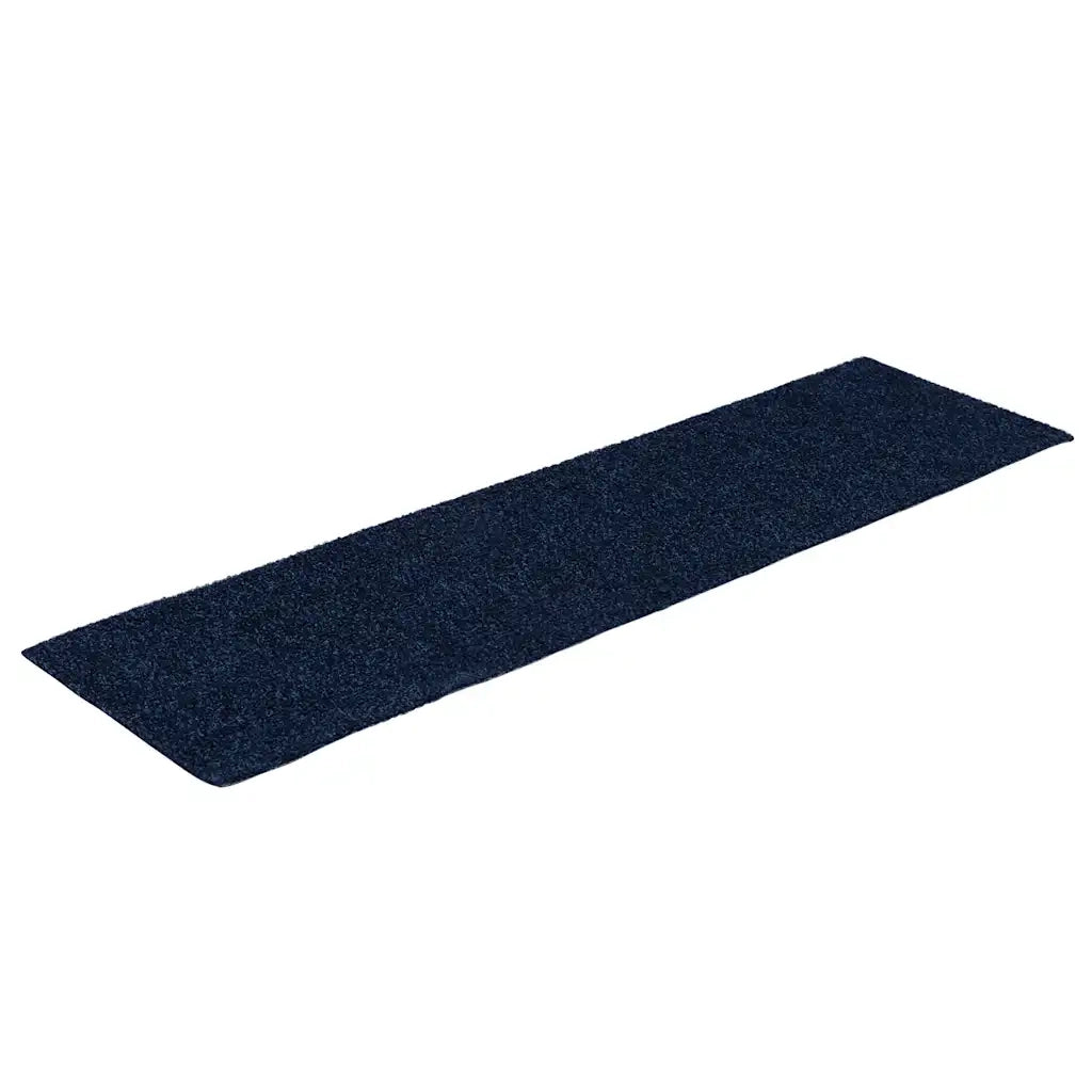 Tappetini per scale autoadesivi 30 pz | Gradini per Scale 76x20 cm blu navy rettangolari