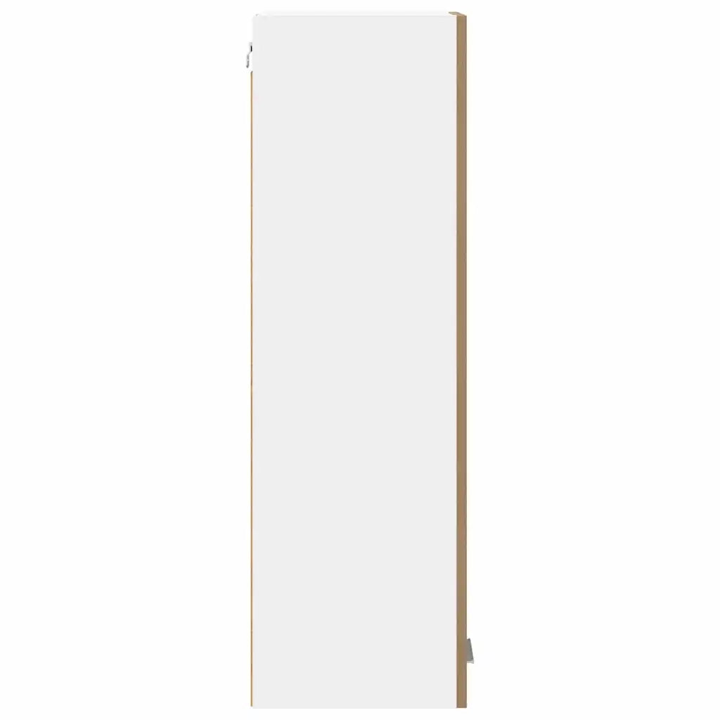 Armadio pensile con porta Rovere artigianale 30 x 31 x 100 cm