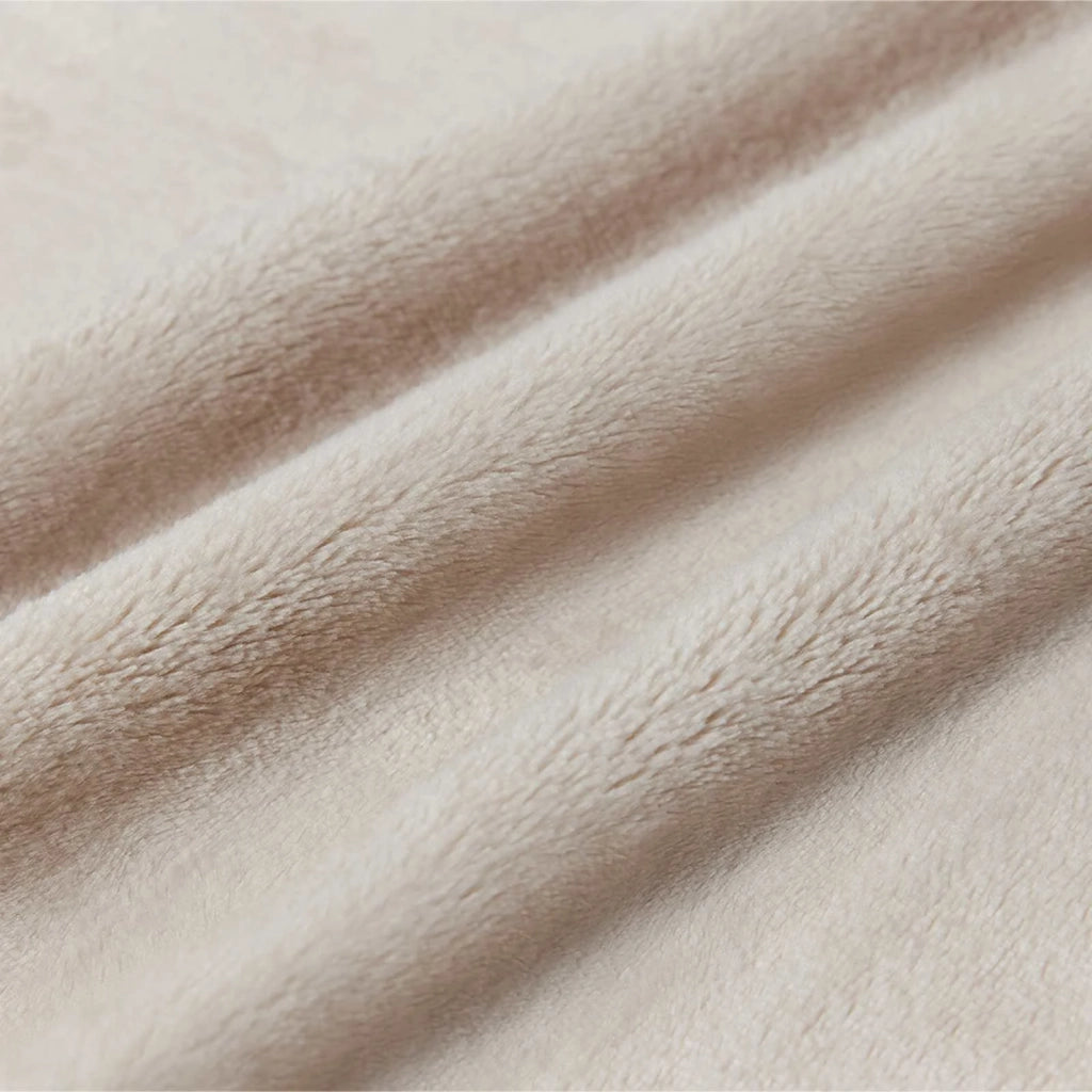 Coperta Beige 150 x 200 cm Panno 42016758