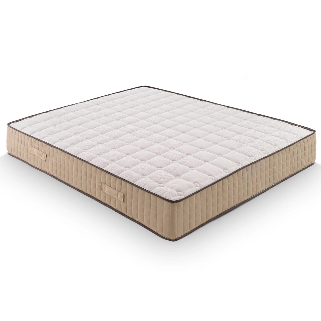 Materasso Piazza e Mezza memory 120x190 Altezza 25 cm, 5 cm Memory Foam, a Zone di Portanza differenziata, IRIDE
