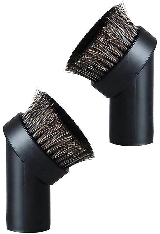 Set di spazzole per pavimenti - 2 pezzi - Spazzole a pelo di cavallo - Adattamento universale - 32mm - Per aspirapolvere - Adatto a diversi modelli