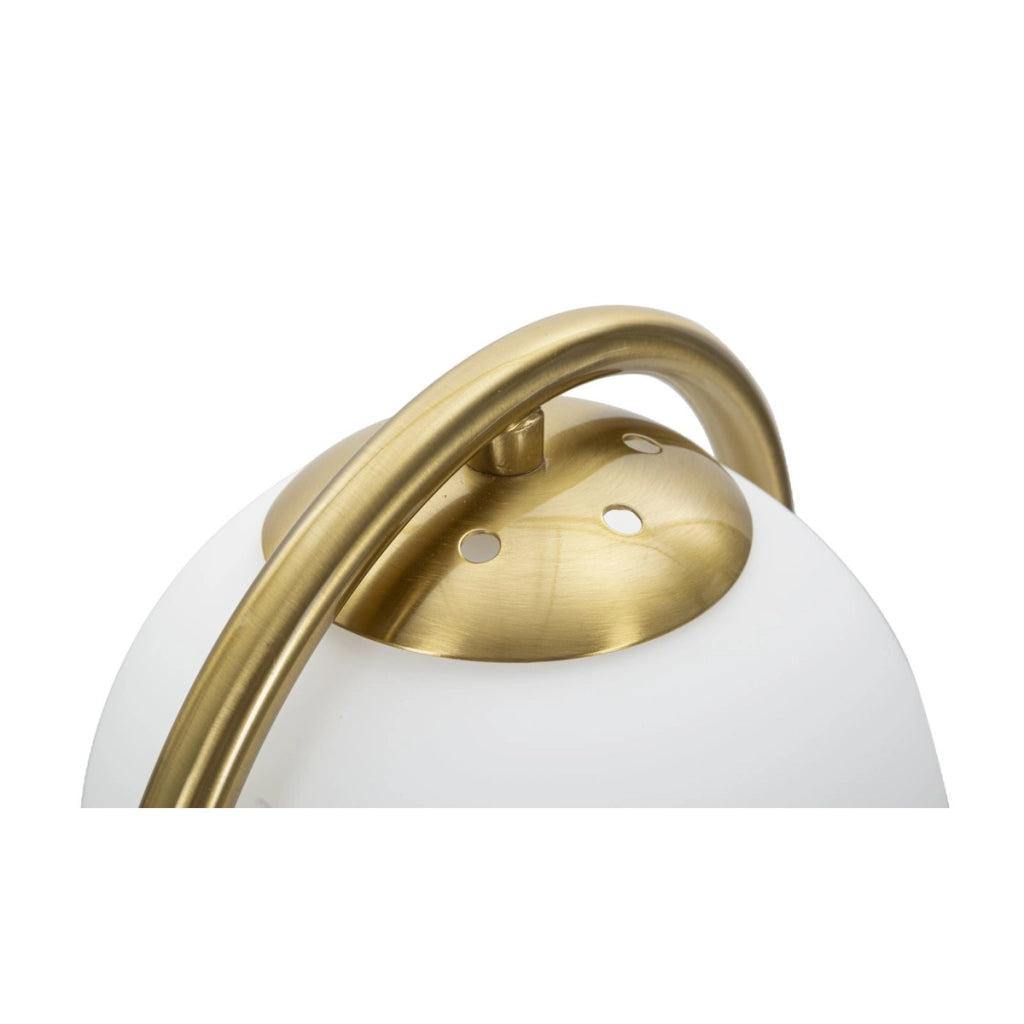 Lampada da Tavolo VKH148, Oro, Metallo, 21x21x47 cm