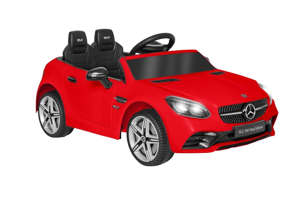 AUTO ELETTRICA MERCEDES SLC 12V 4,5AH IN COLORE ROSSO