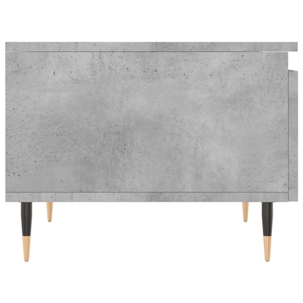 2 pz Tavolini salotto | Tavolino da caff¨¨ | Tavolino da Soggiorno Grigio Cemento 50x46x35 Legno Multistrato