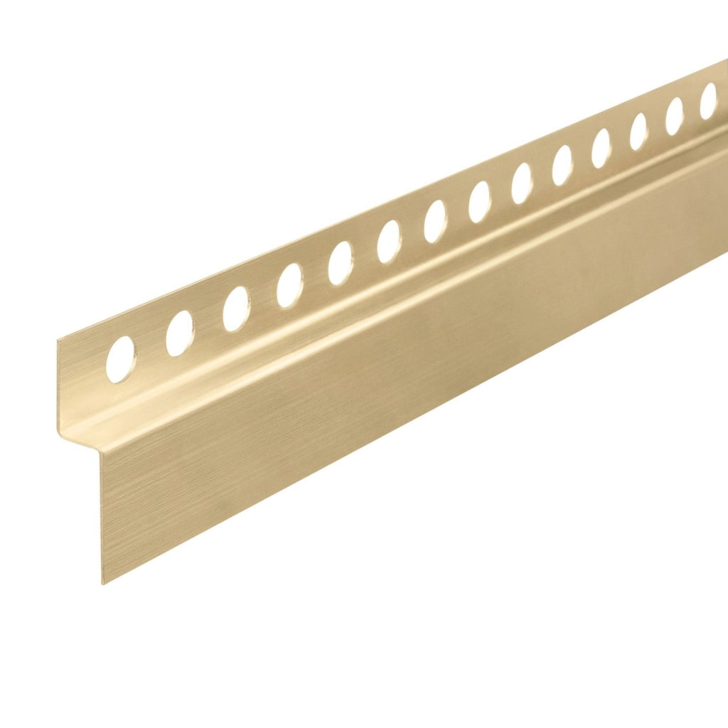 Pannello Frontale Per Piatto Doccia 130cm Brush Gold