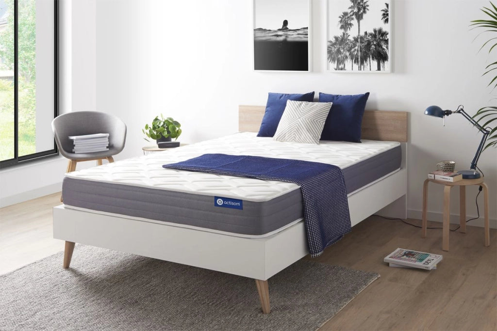 Materasso matrimoniale Actilatex dream 150x190cm - Spessore : 22cm - Lattice e memory foam - Moderatamente rigido