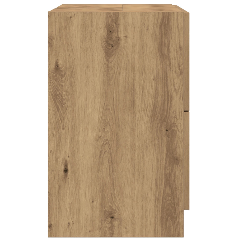 Mobile lavabo Rovere artigianale 59x37x59 cm Legno ingegnerizzato