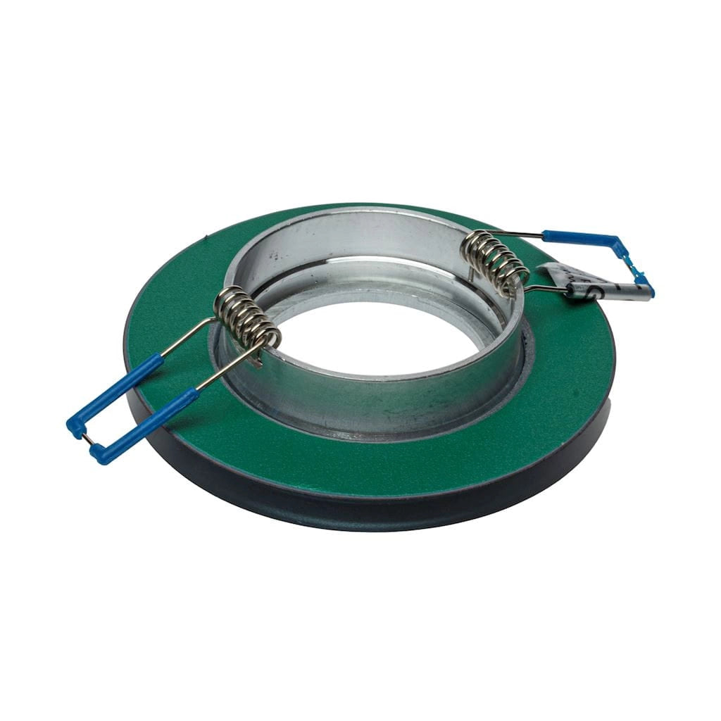 Faretto incasso tondo GU10 35W nero/cromo Eko-Light