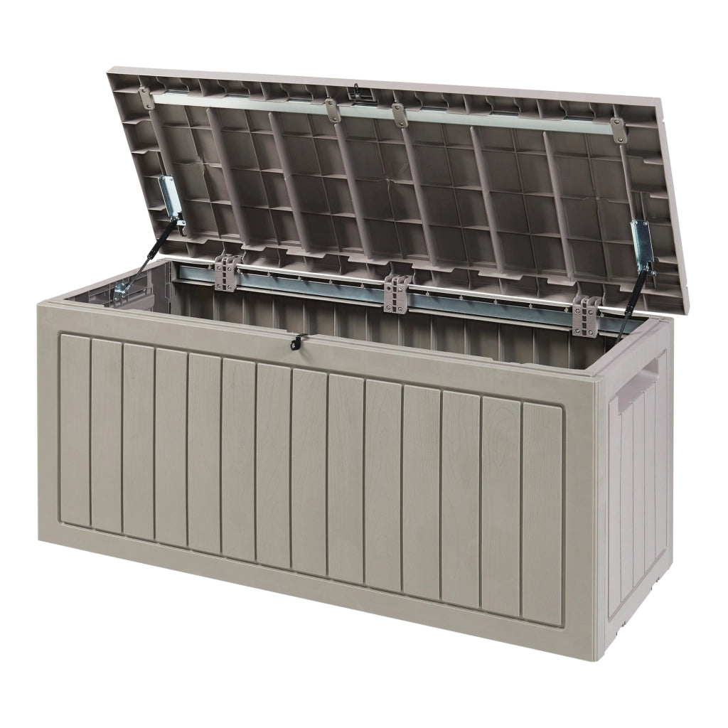 Baule da Esterno Filetto Portatutto 250 L - Beige casa.pro