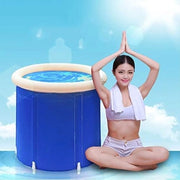 Piscina a soppalco per adulti - Piscina da bagno - Piscina da letto - Piscina per adulti libera - 85 x 75 x 75 cm - Grande